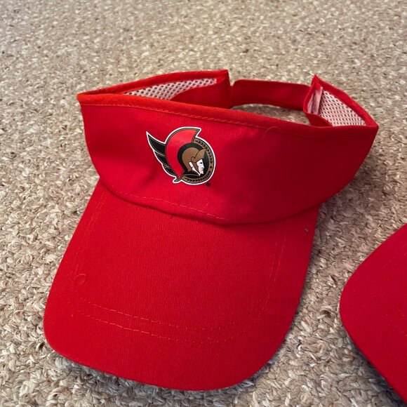 Ottawa Senators Red Visor (2023-2024 Season) - Picture 2 of 3